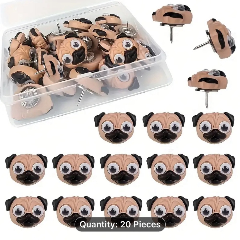 PUG THUMB TACKS!